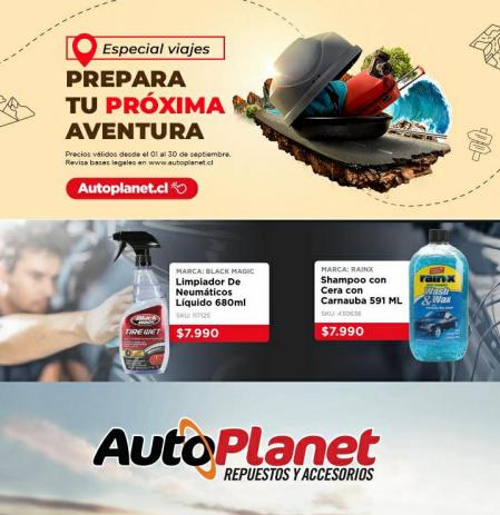 Catálogo Autoplanet | Especial viajes | 01-09-2022 - 30-09-2022