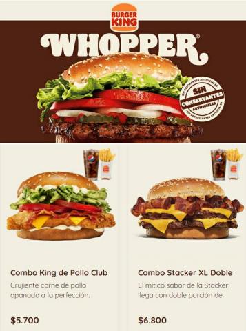 Catálogo Burger King | Promo combos | 15-06-2022 - 10-07-2022