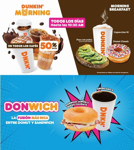Catálogo Dunkin Donuts | Novedades y ofertas Dunkin | 08-06-2022 - 27-06-2022