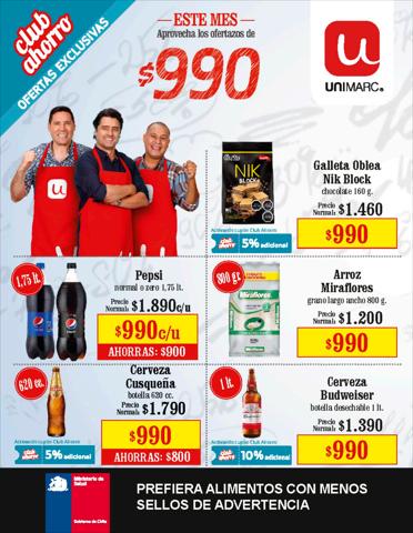 Ofertas de Supermercados y Alimentación en Santiago | Ofertas Unimarc de Unimarc | 18-05-2022 - 14-06-2022