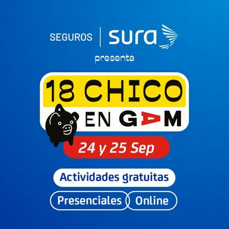 Catálogo SURA | Actividades gratuitas | 24-09-2022 - 25-09-2022