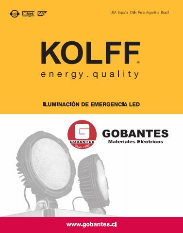 Catálogo Gobantes | Iluminación de emergencia Led | 30-11-2022 - 28-02-2023