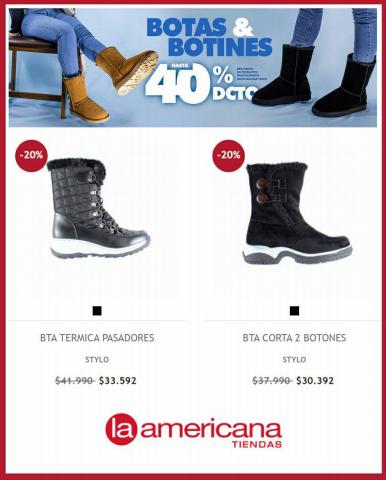 Catálogo La Americana | Promo botas y botines | 21-10-2022 - 16-12-2022
