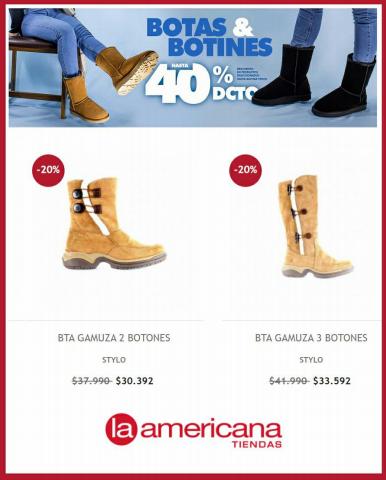 Catálogo La Americana | Promo botas y botines | 21-10-2022 - 16-12-2022