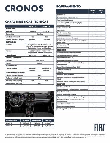 Catálogo Cartoni | Fiat Cronos | 25-03-2022 - 16-01-2023