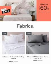 Catálogo Fabrics | Hasta 60% desconto | 16-03-2023 - 31-03-2023