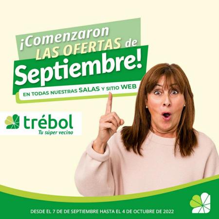 Catálogo Supermercado El Trébol | Ofertas Septiembre | 07-09-2022 - 04-10-2022