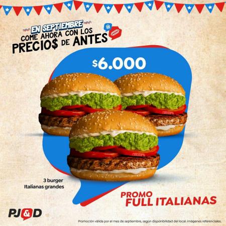Ofertas de Restaurantes y Pastelerías en Las Condes | Promos del mes de Pedro, Juan & Diego | 14-09-2022 - 30-09-2022