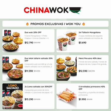 Catálogo China Wok | Promos I Wok You | 08-07-2022 - 22-08-2022