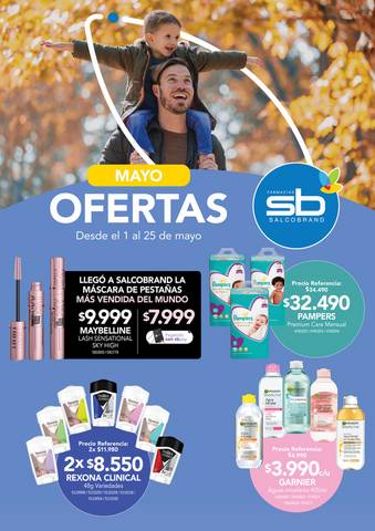 Ofertas de Perfumerías y Belleza | OFERTAS SALCOBRAND de Salcobrand | 02-05-2022 - 25-05-2022