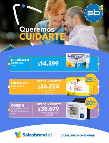 Ofertas de Farmacias y Salud en Santiago | QUEREMOS CUIDARTE  de Salcobrand | 01-11-2022 - 30-11-2022