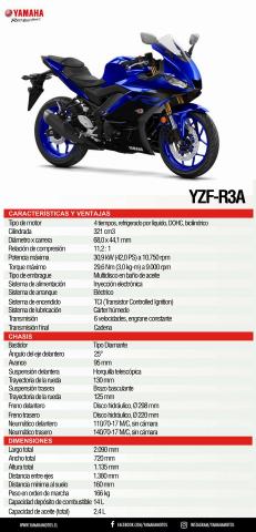 Catálogo Yamaha | YZF-R3A | 06-01-2022 - 06-01-2023