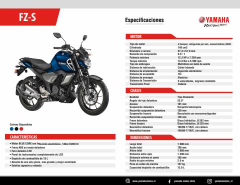Catálogo Yamaha | FZ-S | 06-01-2022 - 06-01-2023