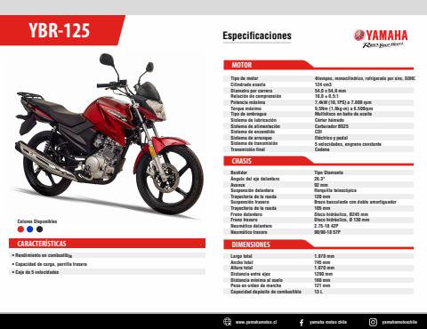 Catálogo Yamaha | YBR-125 | 06-01-2022 - 06-01-2023