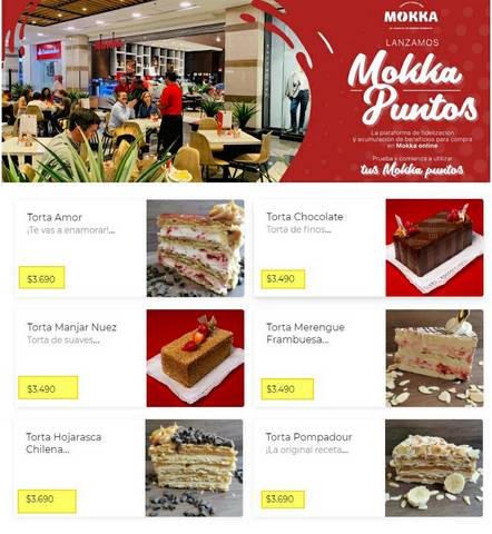 Catálogo Mokka | Prueba nuestras tortas | 20-08-2021 - 30-09-2021