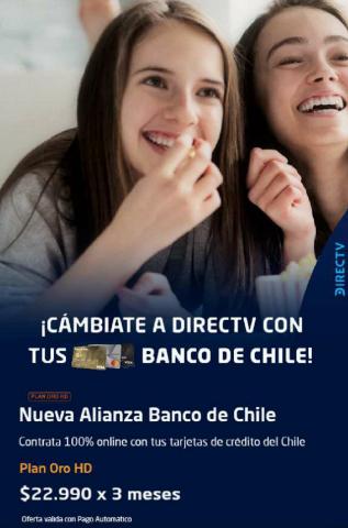 Catálogo Direct TV | Alianza Banco de Chile | 14-03-2022 - 30-05-2022