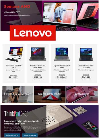 Catálogo Lenovo | Ofertas Lenovo | 30-05-2023 - 14-06-2023
