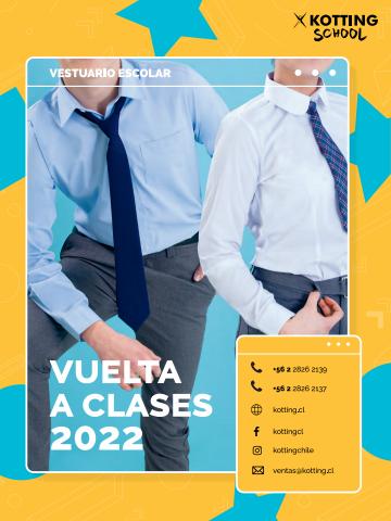Catálogo Kotting | Vestuario escolar 2022 | 29-06-2022 - 31-12-2022