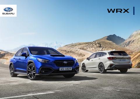 Catálogo Subaru | Nuevo WRX Sedan | 05-08-2022 - 10-01-2023