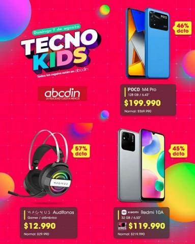 Catálogo Abcdin | Tecno Kids | 21-07-2022 - 08-08-2022