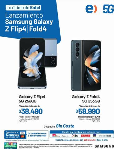 Catálogo Entel | Lanzamiento Samsung Galaxy | 09-09-2022 - 30-09-2022