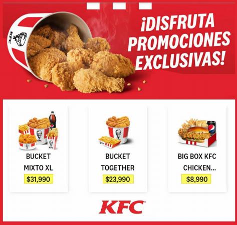 Catálogo KFC | Promos exclusivas | 14-11-2022 - 04-12-2022