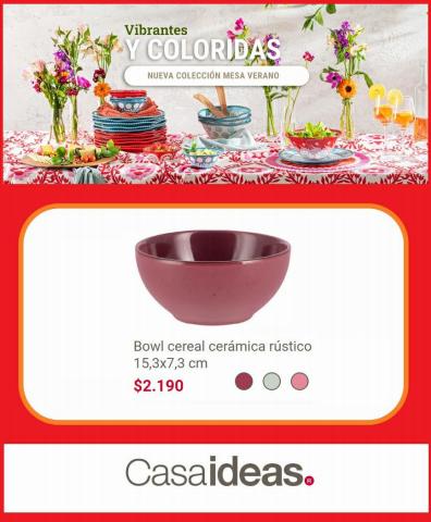 Catálogo Casaideas | Vibrante y colorida | 06-09-2022 - 10-10-2022