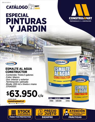 Ofertas de Ferretería y Construcción en Santiago | Catálogo Construmart de Construmart | 05-09-2022 - 25-09-2022