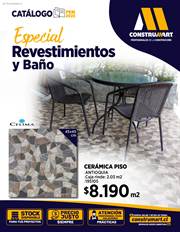 Oferta en la página 23 del catálogo ESPECIAL REVESTIMIENTOS Y BAÑO - TALCAHUANO de Construmart