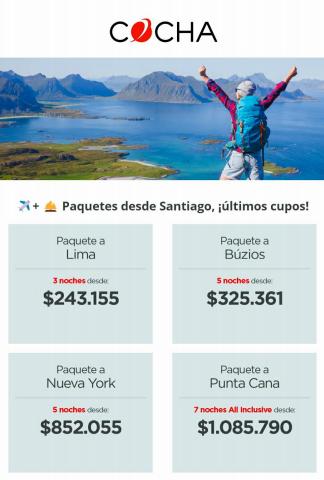 Ofertas de Viajes y Ocio en Antofagasta | Últimos cupos de Cocha | 28-09-2022 - 02-10-2022