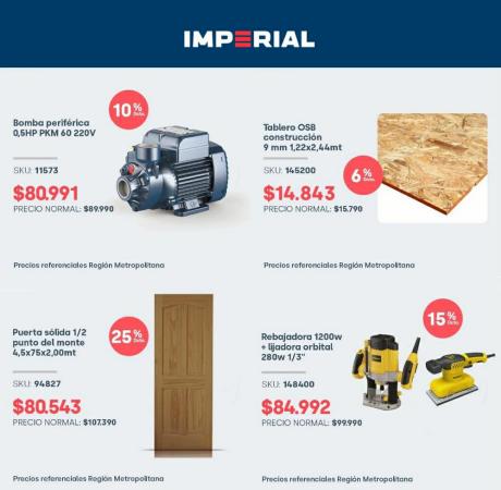 Catálogo Imperial | Grandes ofertas Imperial | 06-09-2022 - 26-09-2022