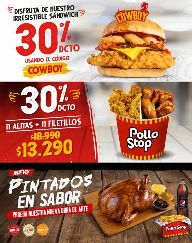 Ofertas de Restaurantes y Pastelerías | Promos imperdibles de Pollo Stop | 25-05-2022 - 02-06-2022