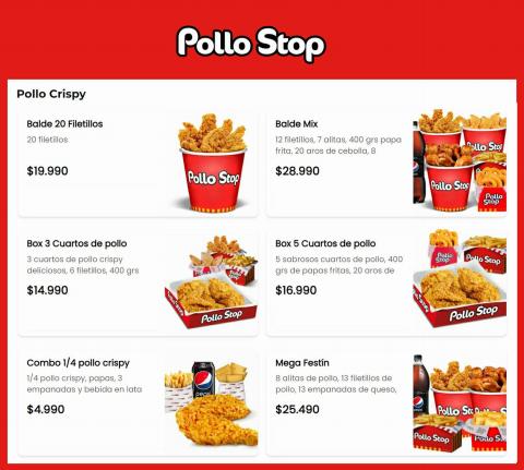 Catálogo Pollo Stop | Pollo Crispy | 02-11-2022 - 05-12-2022
