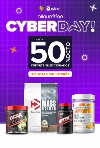 Catálogo All Nutrition | Cyber Days Ofertas! | 29-05-2023 - 05-06-2023