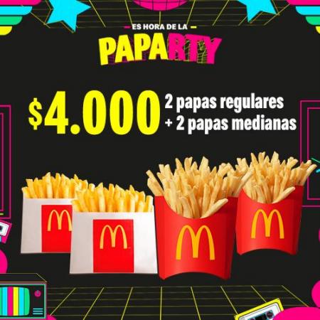 Ofertas de Restaurantes y Pastelerías | Promos imperdibles McDondald´s de McDonald's | 07-09-2022 - 04-10-2022