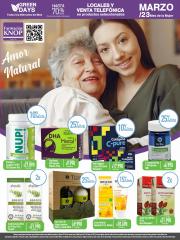 Oferta en la página 5 del catálogo Amor natural de Farmacias Knop