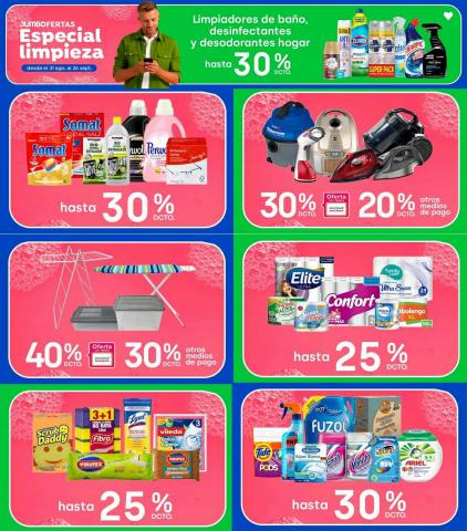 Ofertas de Supermercados y Alimentación | Especial limpieza de Jumbo | 31-08-2022 - 26-09-2022
