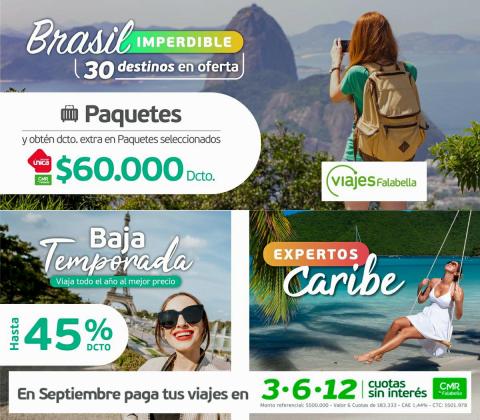 Catálogo Viajes Falabella | Imperdibles Viajes Falabella | 13-09-2022 - 28-09-2022