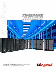 Catálogo Legrand | UPS PARA DATA CENTER | 17-01-2023 - 28-02-2023