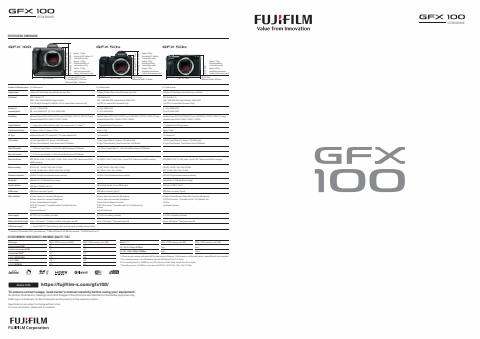 Catálogo Fujifilm | GFX100 | 06-05-2022 - 31-08-2022