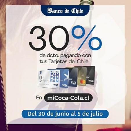 Ofertas de Bancos y Servicios en Santiago | Promo sabores de Banco de Chile | 30-06-2022 - 05-07-2022