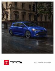 Oferta en la página 9 del catálogo 2023 Corolla Hatchback de Toyota