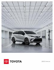 Oferta en la página 17 del catálogo 2023 Sienna de Toyota
