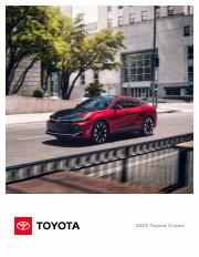 Catálogo Toyota | 2023 Toyota Crown | 02-06-2023 - 02-06-2024