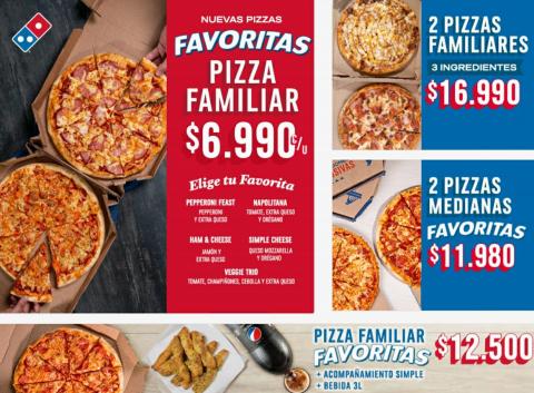 Catálogo Domino's Pizza | Grandes ofertas Domino´s | 01-08-2022 - 10-08-2022