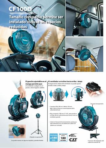 Catálogo Diezco | Ventilador Inalámbrico Makita | 01-07-2022 - 31-10-2022