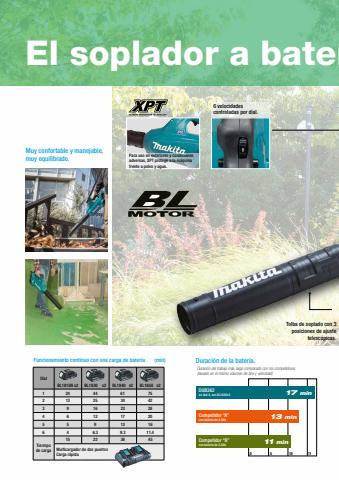 Catálogo Construplaza | Soplador a batería Makita | 05-07-2022 - 31-10-2022
