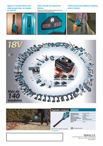 Catálogo Construplaza | Soplador a batería Makita | 05-07-2022 - 31-10-2022