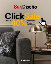 Ofertas de Muebles y Decoración en Santiago | Click sale hasta un 40% de Sur Diseño | 16-03-2023 - 04-04-2023