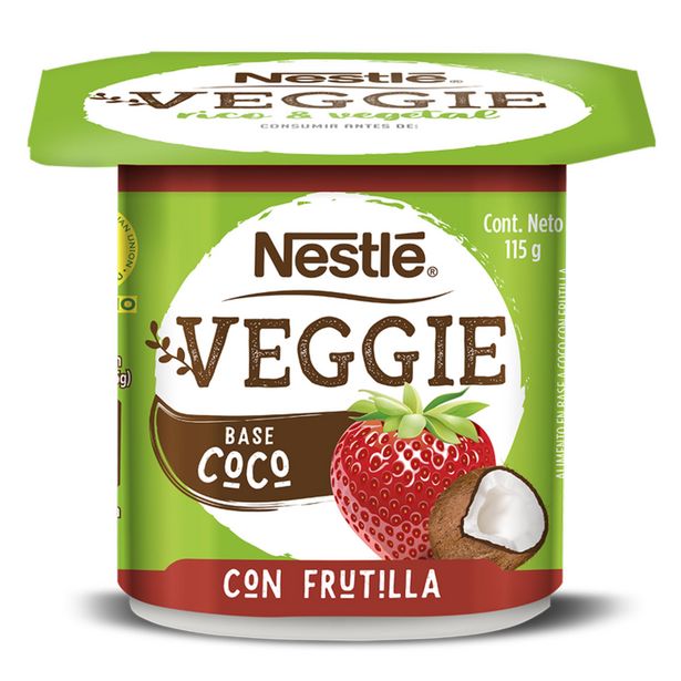 Ofertas de Alimento de Coco Nestlé Veggie Frutilla 115g por $409